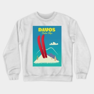 Davos Swiss Alps Crewneck Sweatshirt